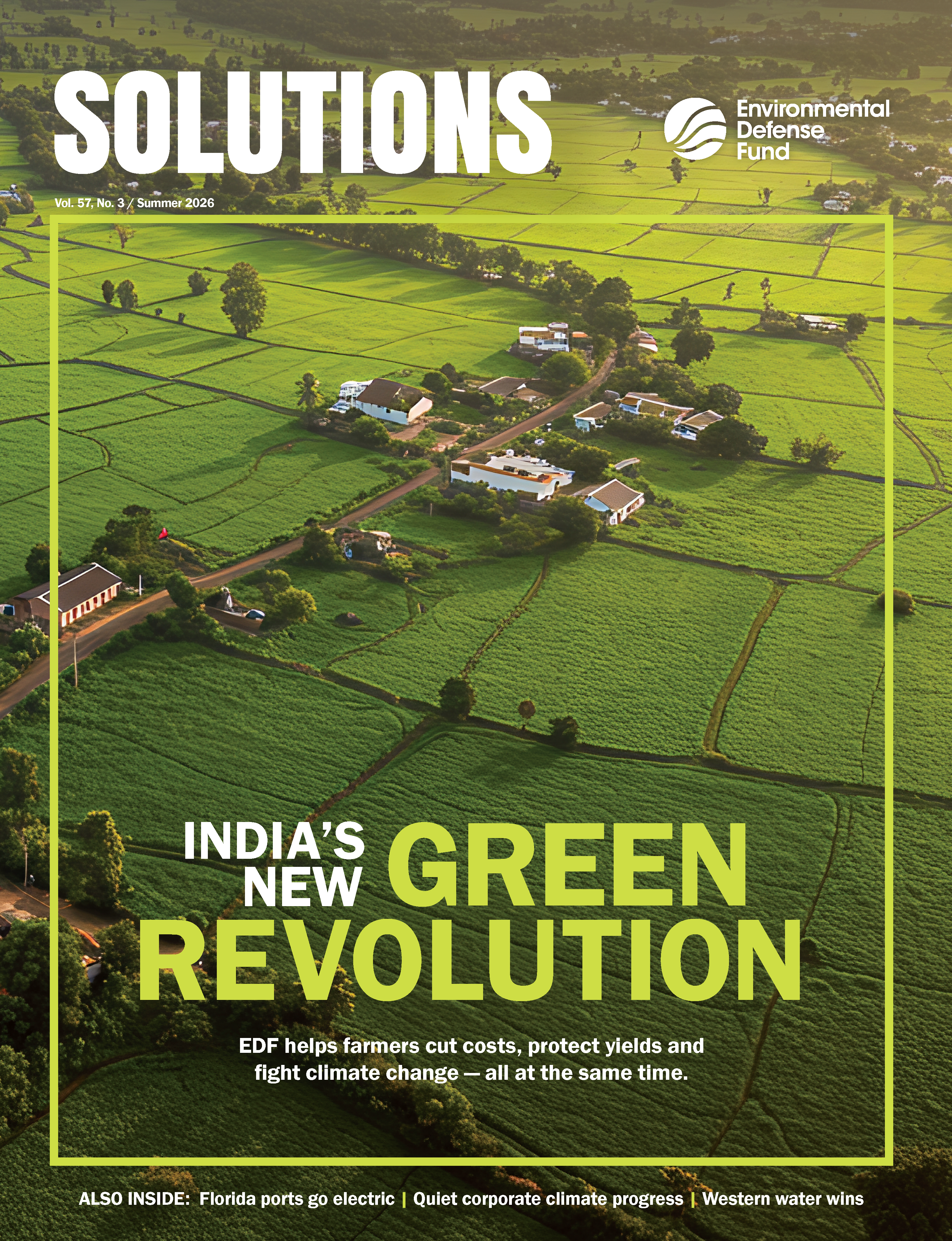 EDF Solutions Summer 2026 Cover Solutions Summer 2026 cover