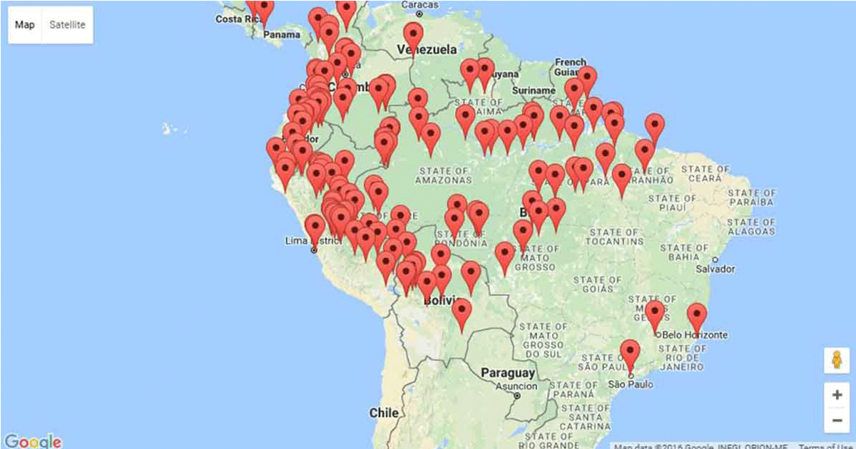 This interactive map can help preserve the Amazon rain forest. Here's