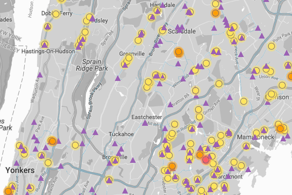 Gas leaks in Con Edison survey area